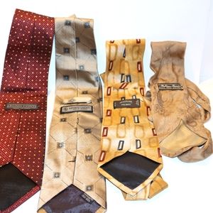 Bundle of 4 SILK  ties